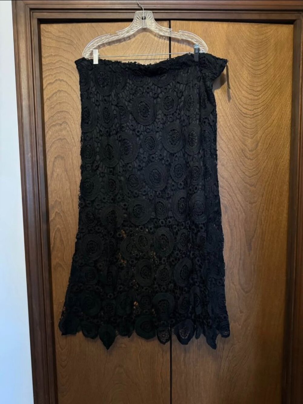 Lane Bryant NWT Size 26 Lace Maxi Skirt Pull On New